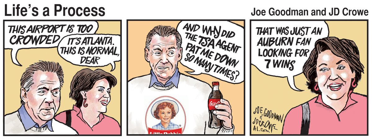 Life's a Process: Nick Saban finds frisky business at the airport al.com/alabamafootbal… #Lifesaprocess <a href="/finebaum/">Paul Finebaum</a> #NickSaban #MissTerry