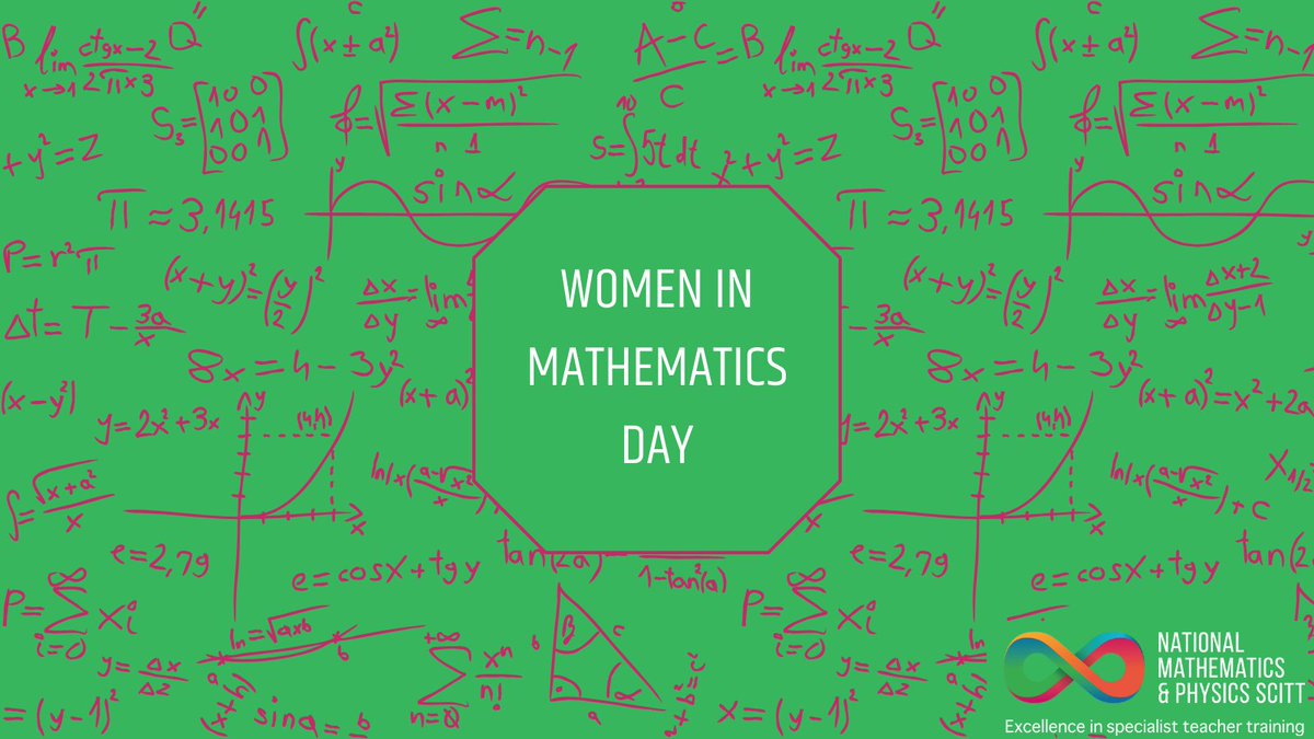 Yesterday was Women in Mathematics Day, celebrated on May 12th to mark the birthday of influential female Mathematician Maryam Mirzakhani, the first woman to win the Fields Medal. 

#WomeninMathematics #DiversityInSTEM