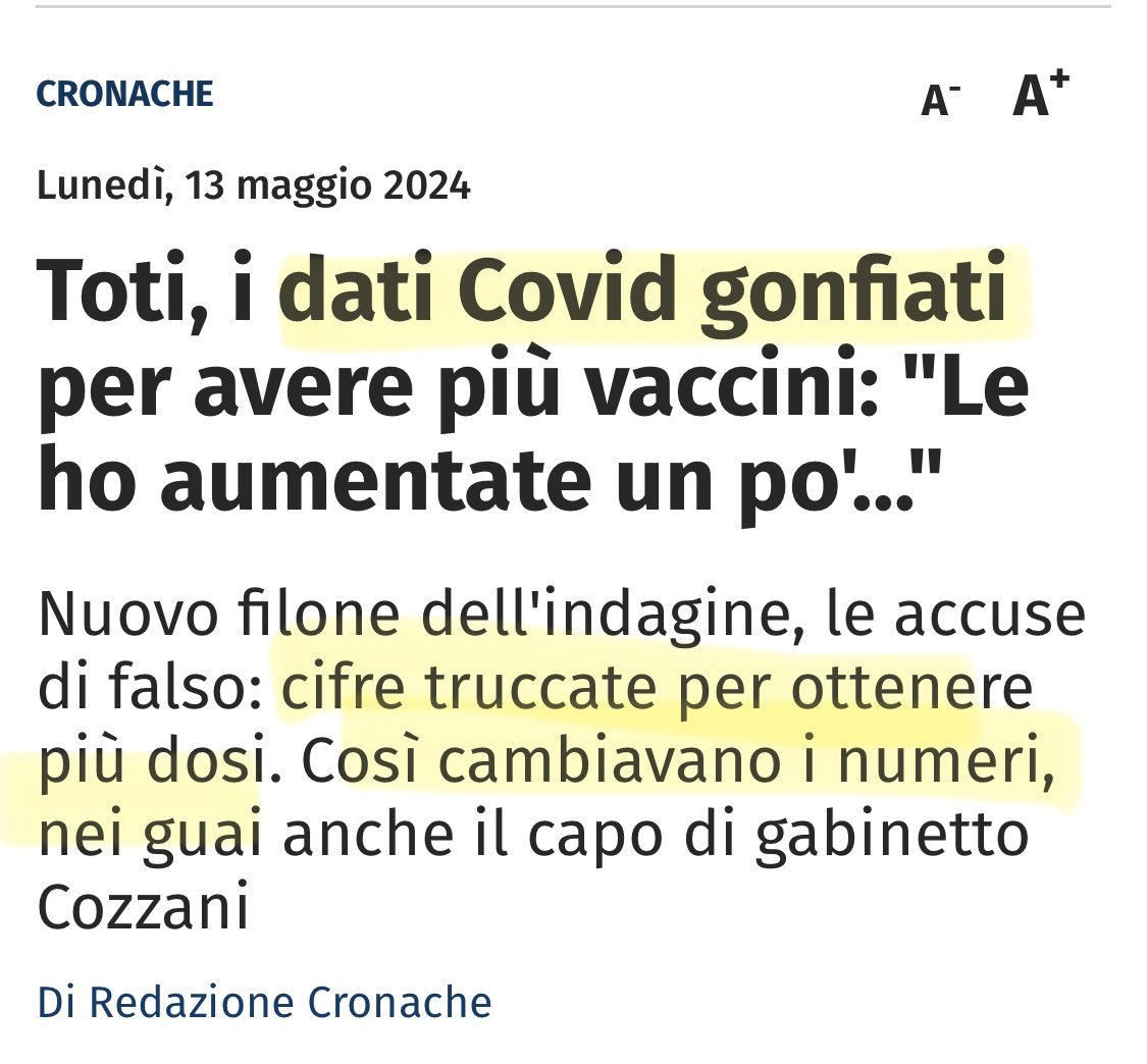 Corvelva's tweet photo. La cosa sta prendendo una piega interessante. Comunque questo tipo di politica ha fatto fa padrona per 4 anni e ancora riveste cariche apicali e non danno cenno di aver compreso lo scempio costituzionale perpetrato. https://t.co/Ty7tesphJw