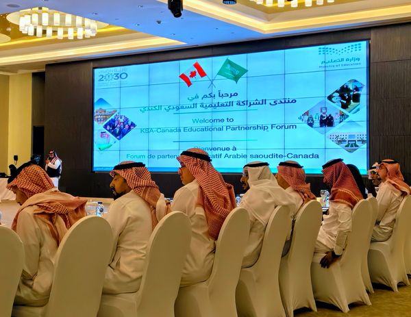 #throwback to KSA-Canada Education Partnership Forum in Riyadh, May 5-7th 🇨🇦🇸🇦