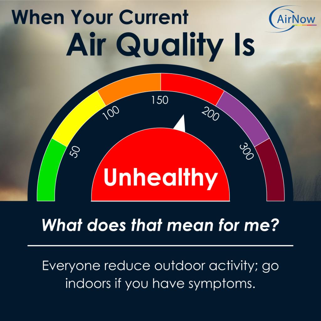 #WildfireSmoke from Canada is affecting the upper Midwest today, including Minnesota, Wisconsin, and the Dakotas. Find your local air quality at fire.airnow.gov, available in Spanish and English, and steps you can take to protect your health.