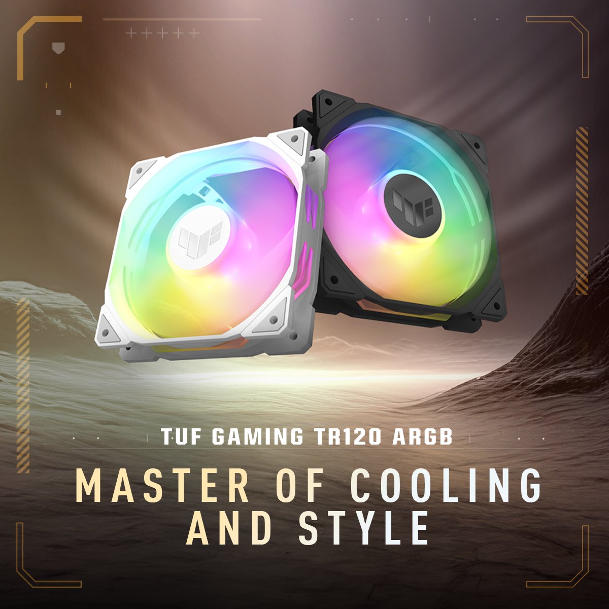 Redefine cooling with the #TUFGaming TR120 ARGB case fans! 
Maximize performance with its robust 28mm thick frame and top-tier static pressure, while #AuraSync compatibility transforms your rig into a light show.

Standard: asus.click/TR120
Reverse: asus.click/TR120reverse