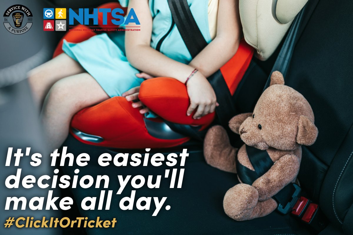 From the first click when you get in a vehicle, all the way to your arrival at your destination, safety belts are the best tools at our disposal to ensure a safe journey for us and our loved ones. #ClickItOrTicket #BuckleUp