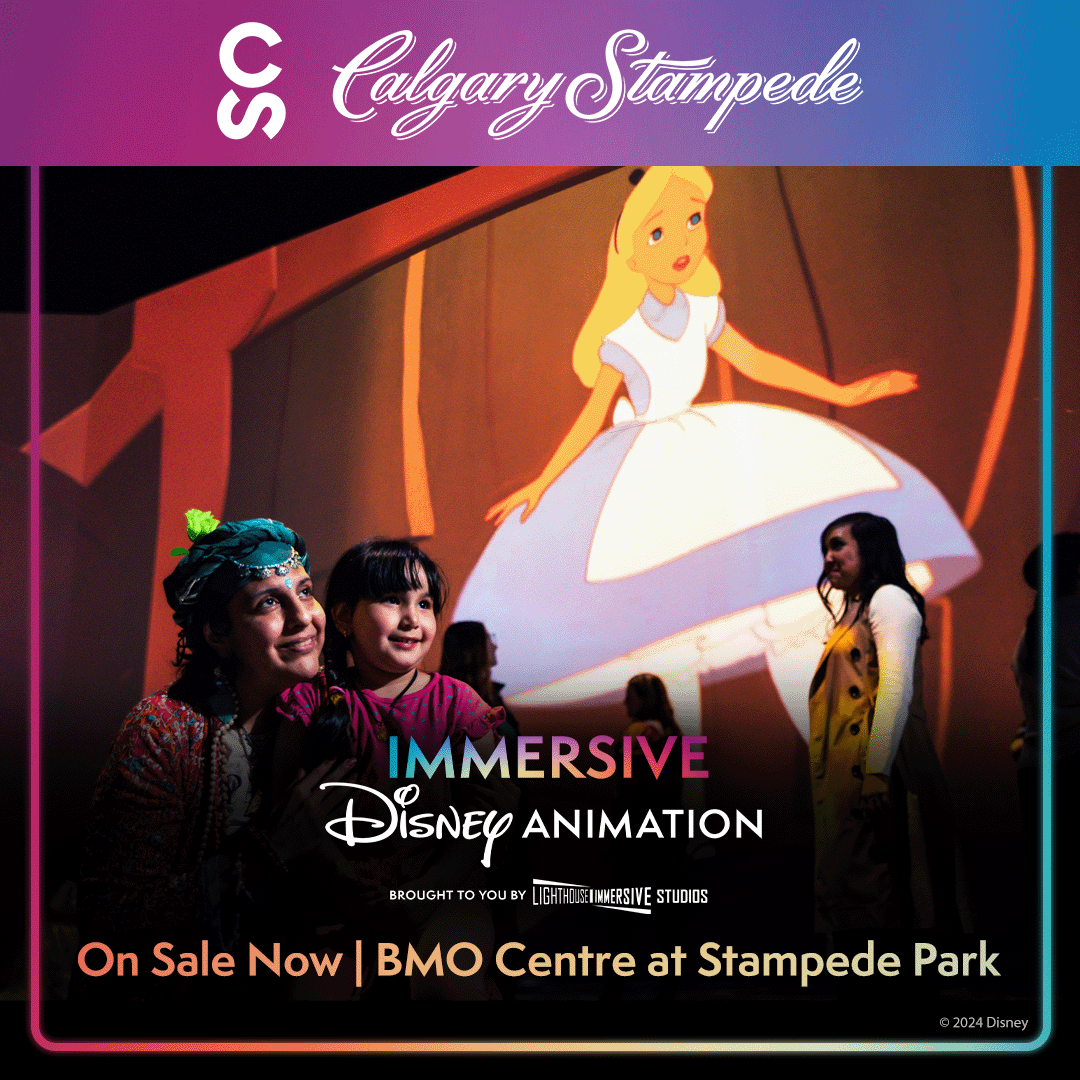 Tickets for Immersive Disney Animation are on sale now! ✨ See your favourite characters dreamt to life like never before at Immersive Disney Animation coming to the BMO Centre at Stampede Park. To learn more and get your tickets: calgarystampede.com/immersive-disn…