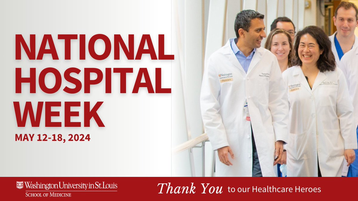 This National Hospital Week, The Department of Surgery celebrates the incredible teams who work tirelessly to keep our communities healthy and safe. #NationalHospitalWeek