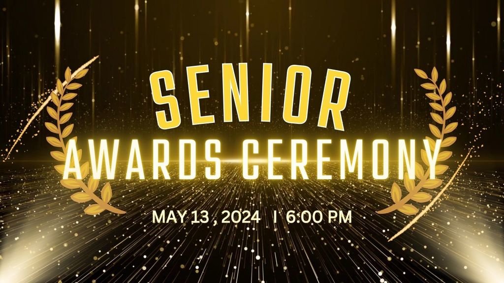 Senior awards ceremony tonight @ 6:00 PM @ SHS!