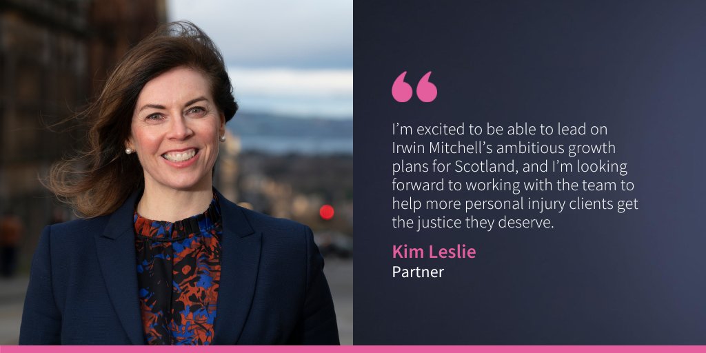 We’re proud to introduce our new partner, @KimLesliePILAW. Kim’s arrival signals an exciting period of growth for our #PersonalInjury team, as we hope to expand our presence in #Scotland and help more clients get the support they need. Find out more: bit.ly/4bgyS8g