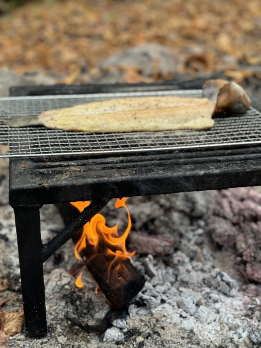 OUTDChannel's tweet image. Pat Martin heads to the Cherokee National Forest in East Tennessee for a day of fly fishing with his old friend, Chef Joseph Lenn and to cook up their fresh catch over the campfire.

Life of Fire  /  ALL NEW MONDAY AT 9 PM ET. 

#FindYourAdventure #lifeoffire #livefirecooking