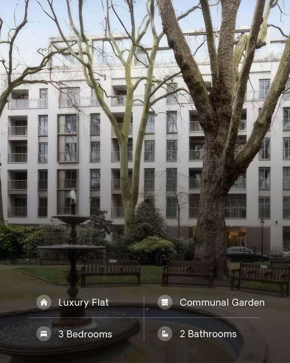 Welcome to Ebury Square! Experience luxury with this pristine 3-bed apartment in prestigious Belgravia. Light-filled spaces, top-notch amenities like 24/7 concierge, gym, sauna and secure parking await you.

Book your viewing now: buff.ly/4aazwTp