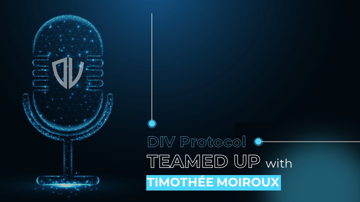 divprotocol's tweet photo. New video alert! We've teamed up with Timothรฉe Moiroux on his YouTube channel to explore how DIV Protocol is transforming digital identity management with blockchain.
Watch now: https://t.co/YRhmoLZREu
#DIVProtocol #Blockchain #DigitalIdentity https://t.co/8HOL47sMdC