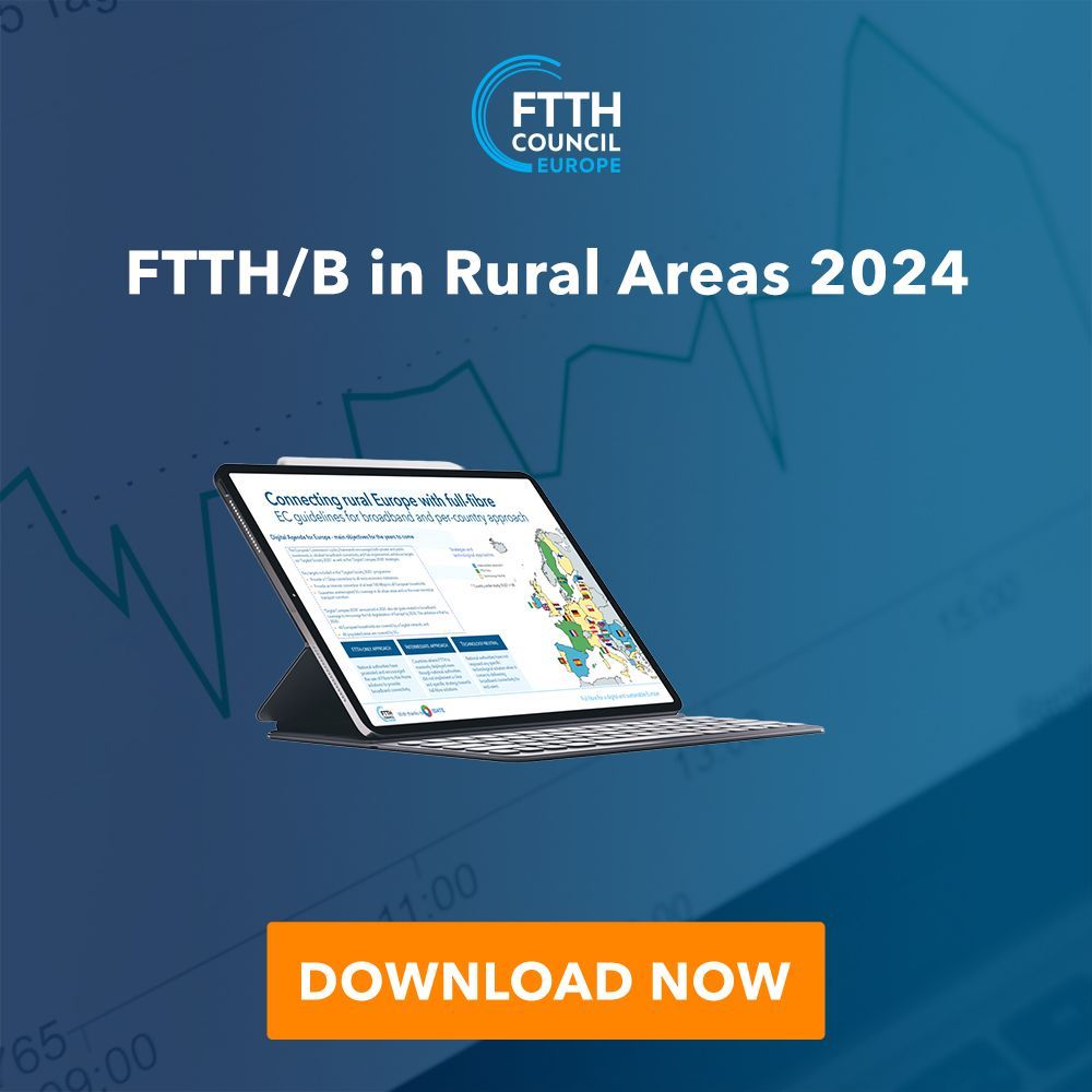 Eager for more #fibre optic market intelligence? During the FTTH Conference 2024, our Market Intelligence Committee presented the 2024 update to its FTTH/B in Rural Areas report. Access the latest report on rural areas by downloading it here ➡️ buff.ly/4cpHhqY