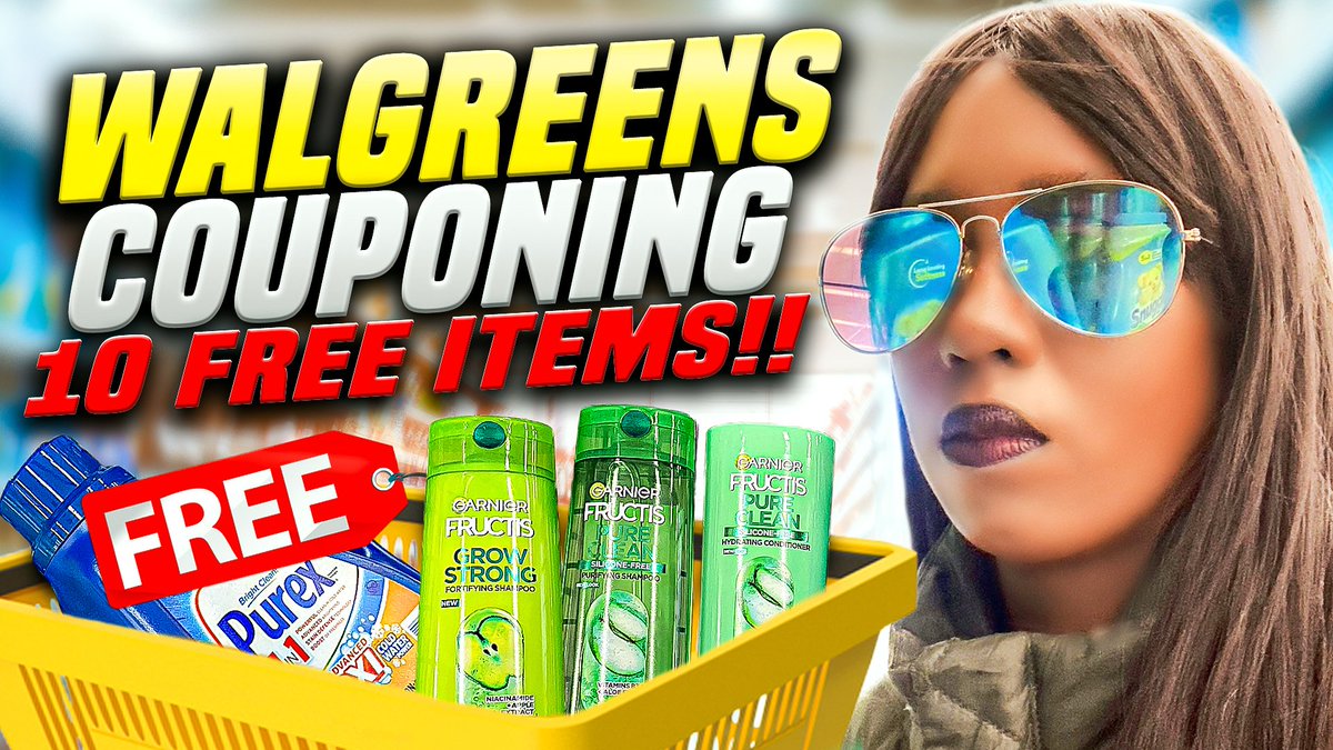 Walgreens Couponing.  10 FREE Items!! 😳 

youtu.be/_IN_TyRL-q4?si…