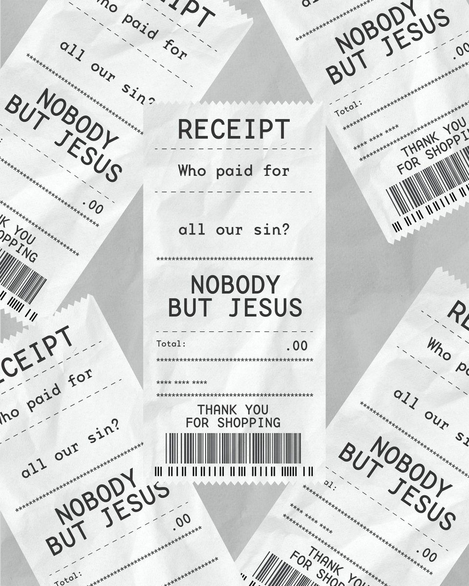 kingsboroughuk's tweet image. Not ourselves. Not our pastor. It was only Jesus who paid for our sins!