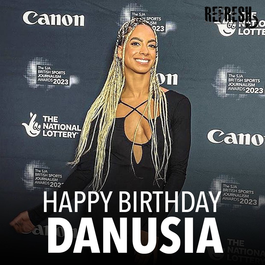 🎉 Happy Birthday to Refresh client @DanusiaFrancis - we hope you have a fantastic day! Danusia works across a broad range of clients including San Miguel, Sky and most recently the Sports Journalists’ Association! 🎤🙌