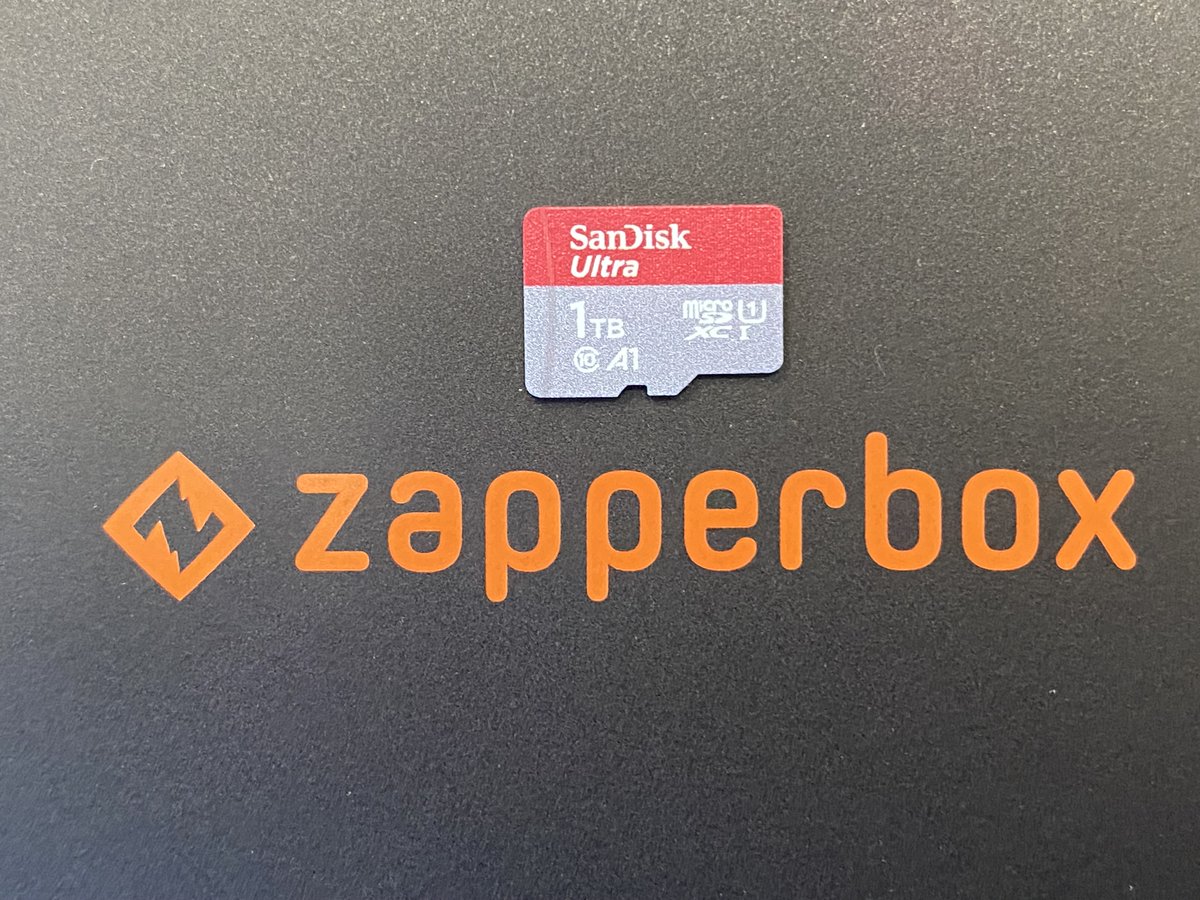 ZapperBox and the trusty 1TB microSD card, storing 300 hours of recordings! With this duo, enjoy your favorite shows or capture new ones seamlessly. PureAV 4K/HDR/Dolby Atmos, no transcoding needed! #NextGenTV #DVR #DolbyAtmos #TravelCompanions