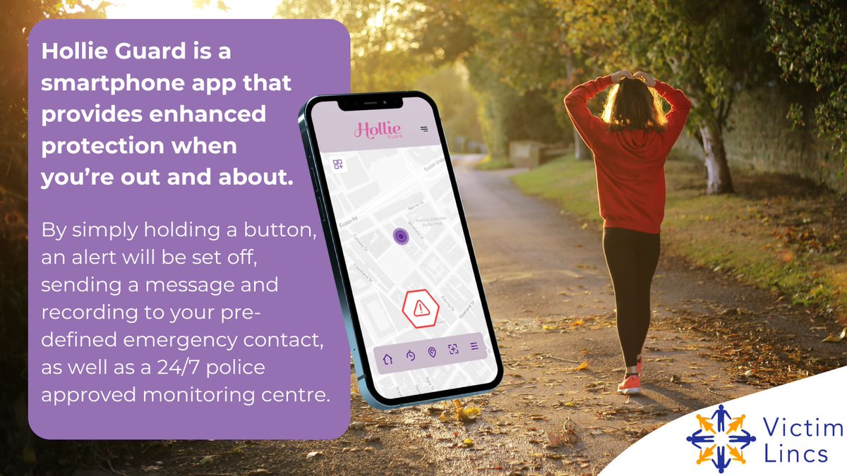 The theme for this year's #MentalHealthWeek is Movement: Moving more for our mental health. Movement and getting outside can be great for your mental health, but can be risky for your personal safety. Stay safe with the Hollie Guard App.