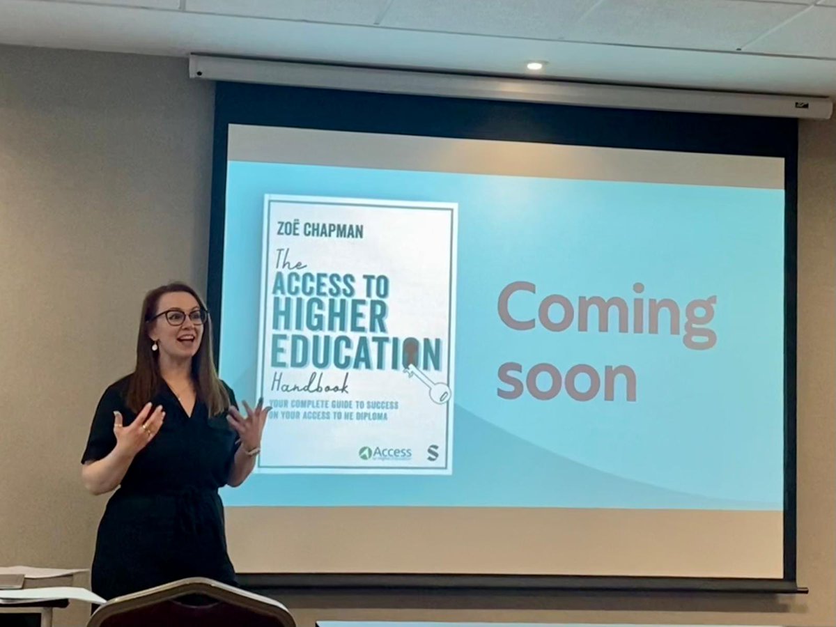 SEG_Access's tweet photo. Zoë Chapman, author of the first Access to HE Handbook leads a workshop to showcase the benefits of the complete study companion.
#AccessSummit24 https://t.co/19lV6OPCRq