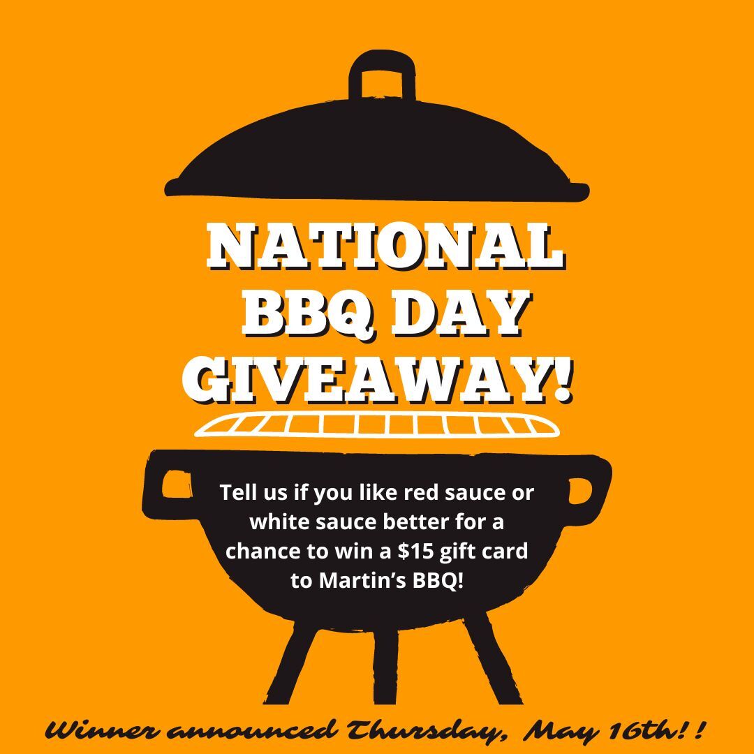 Tell us if you like red sauce or white sauce better for a chance to win a $15 gift card to Martin’s BBQ!! Winner announced Thursday, May 16th!! #crowneatovertonvillage #crownepartners #crowneapartments #lovewhereyoulive

Crowne will never ask you to provide your bank...