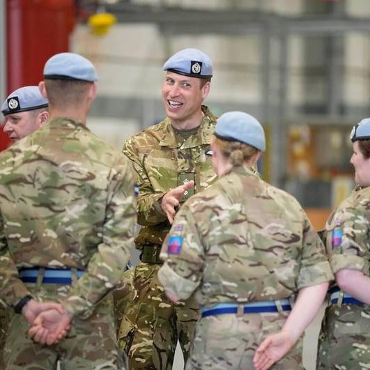 Prince William in uniform 🫡