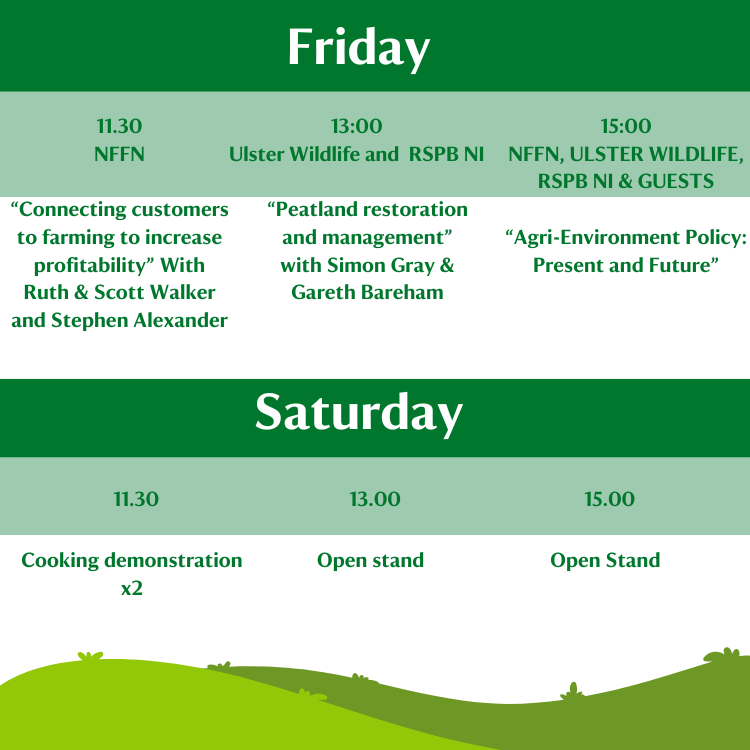 Join us at the @balmoralshow at the 'Regenerative Farming Zone' with six other organisations dedicated to nature-friendly practices.🌿 Visit us at Section E, Stall E8 for demos, workshops, and talks. We will be highlighting our role in #conservation and #sustainablefarming.
