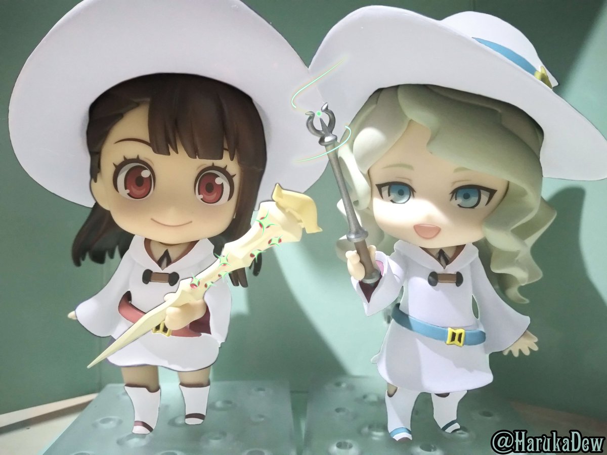 White dress Nendoroid witches ✨🪄
#LittleWitchAcademia #LWA_jp
