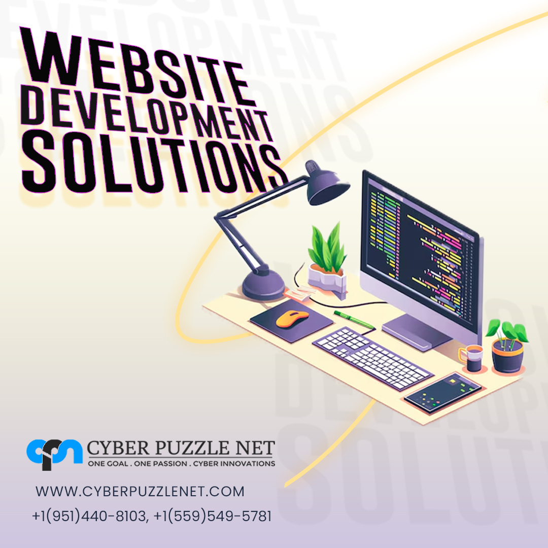 Cyber Puzzle Net Providing the best services of custom software, mobile app, website designing, website development and digital marketing services in Fresno (California). 

#cyberpuzzlenet #webdesign #webdevelopment #wordpresswebsite #mobileappdevelopment #nodejs