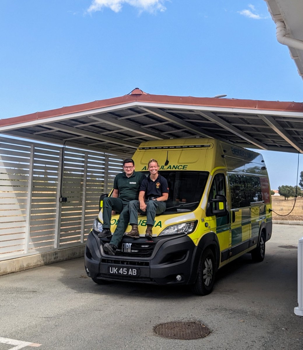 Love a bit of interservice working. Army and RAF Paramedics out in the Mediterranean. What a job.
