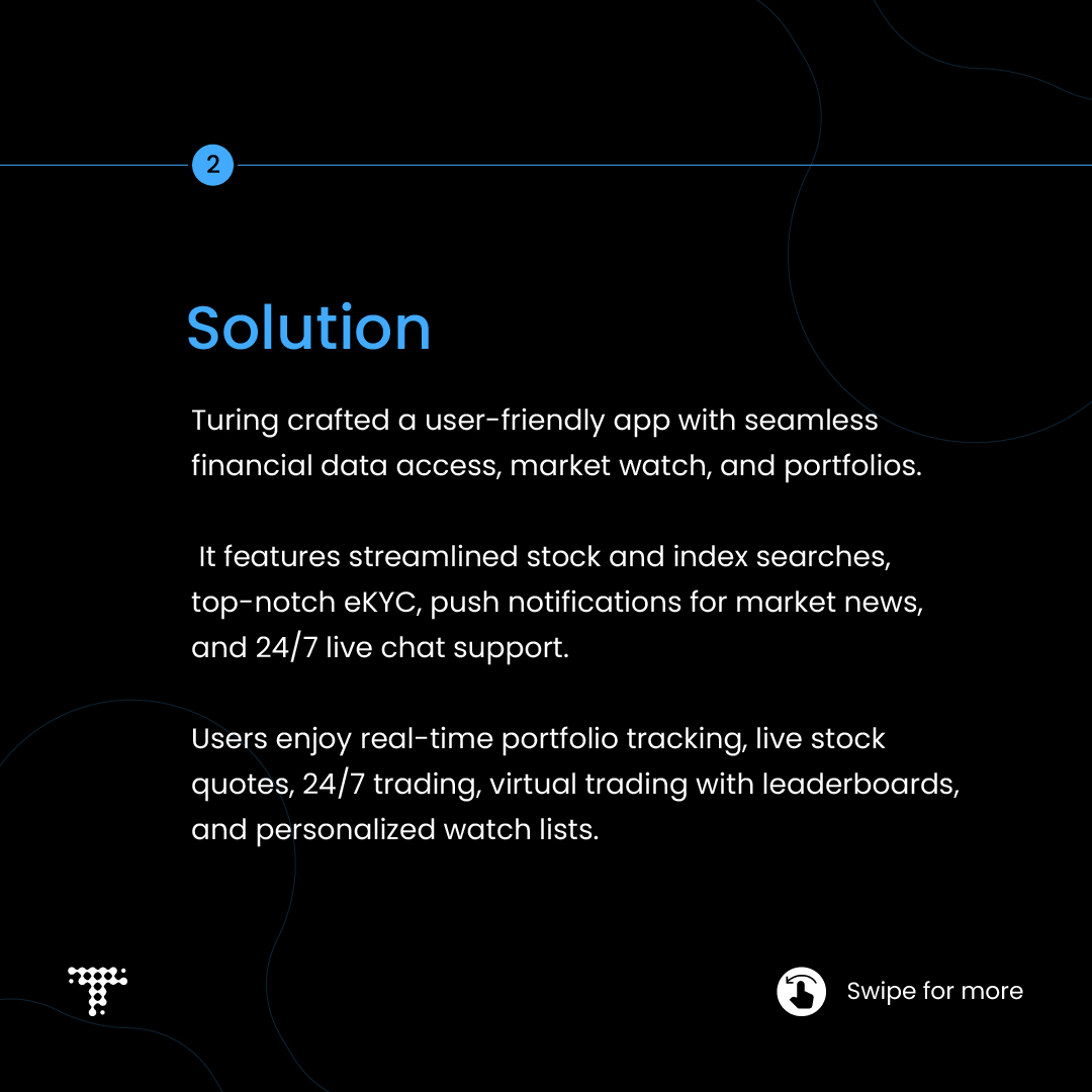 turingcom's tweet image. From building feature-rich mobile apps for iOS and Android to refreshing the web experience, we&apos;re driving top-line and bottom-line growth for an unparalleled trading journey 📱 🚀 

➡️Explore Turing Services: bit.ly/4bgvZUX

#AppDevelopment #AppEngineering