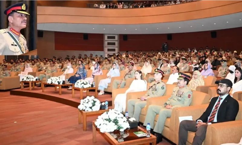 In a ceremony held at General Headquarters, General Syed Asim Munir, Chief of Army Staff (COAS), honored Army personnel for their bravery during operations and exemplary service to the nation. The ceremony was attended by senior Army officers and the families of the awardees.