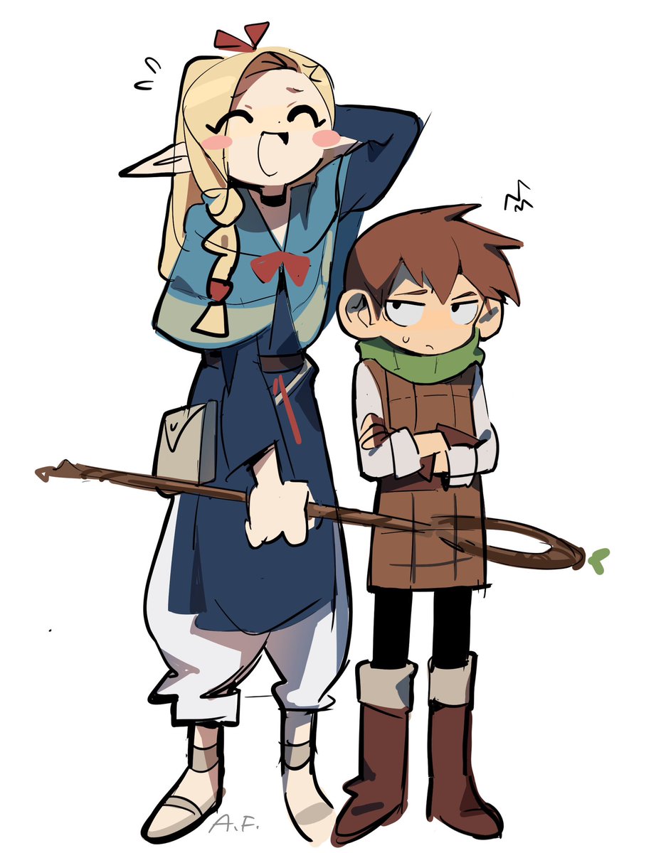 they give me father n daughter vibe
#dungeonmeshi