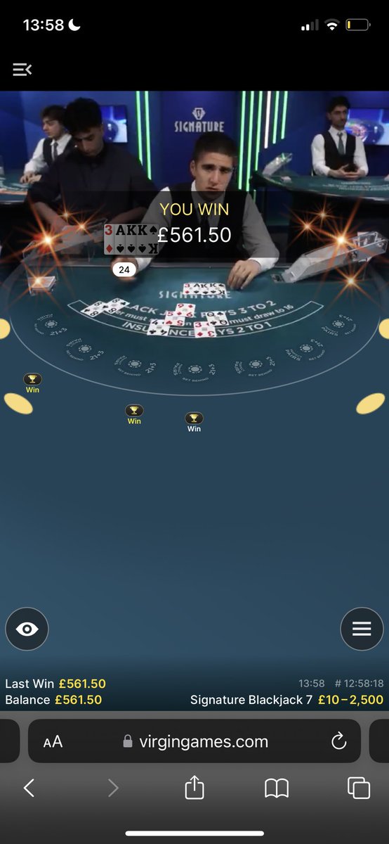 Just bounced from 30 - 240, lost 2 hands and though fuck it, this is it 😍blessed yet again