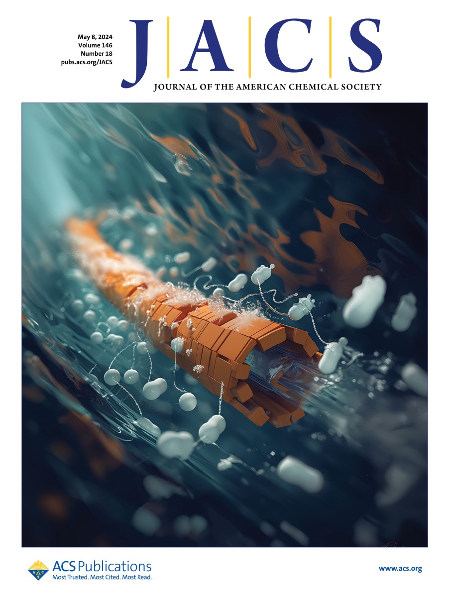 J. Am. Chem. Soc. (@j_a_c_s) on Twitter photo From this week's covers: The authors report DNA-based synthetic nanostructures decorated with enzymes that self-propel by converting the enzymatic substrate to the product in solution. <a href="/tania_patino_/">Tania Patiño</a> <a href="/RicciLab/">Francesco Ricci Lab</a>
Learn more here ➡️ go.acs.org/9jK From this week's covers: The authors report DNA-based synthetic nanostructures decorated with enzymes that self-propel by converting the enzymatic substrate to the product in solution. <a href="/tania_patino_/">Tania Patiño</a> <a href="/RicciLab/">Francesco Ricci Lab</a>
Learn more here ➡️ go.acs.org/9jK