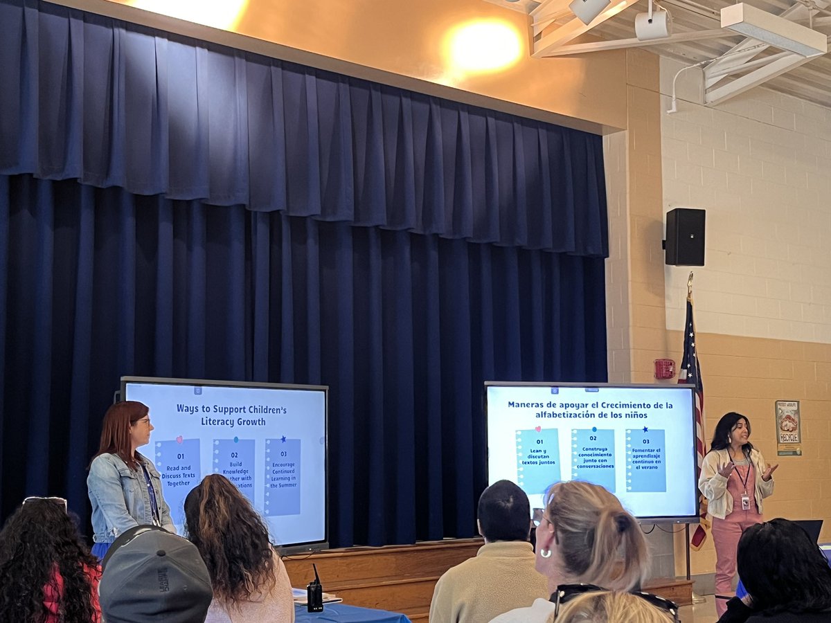 FlowerHillPTA (@flowerhillpta) on Twitter photo It’s Open House Day on the Hill! Ms. Dower and Ms. Rodriguez giving parents tips on continuing literacy growth over the summer. Read to and with your child(ren) at home! Read to and with your child(ren) in ANY language! Just READ! 📚🧠 #weALLbelongattheHill #lifeisbetterattheHill It’s Open House Day on the Hill! Ms. Dower and Ms. Rodriguez giving parents tips on continuing literacy growth over the summer. Read to and with your child(ren) at home! Read to and with your child(ren) in ANY language! Just READ! 📚🧠 #weALLbelongattheHill #lifeisbetterattheHill