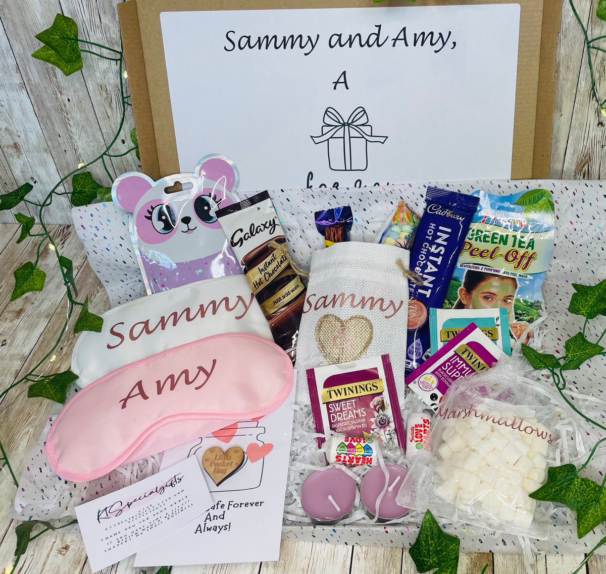 Lovely mother and daughter personalised pamper gift.

ktspecialgifts.etsy.com/listing/100109…

#motheranddaughter #mumanddaughtergift #personalised #etsy #girlsnightin #birthday #pampergift #giftideas
