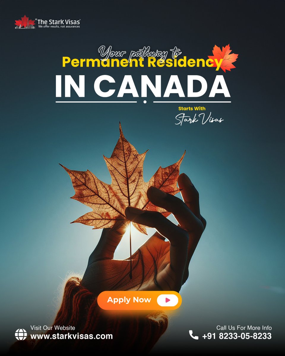 Ease your immigration pathway to Canada PR effortlessly with us🍁

We are renowned for our best service!!

Give us a call at 8233-05-8233 now!

#canadaimmigration #canadavisa #canadapr #immigratetocanada #VisaExperts #visaconsultants #starkvisas #thestarkvisas