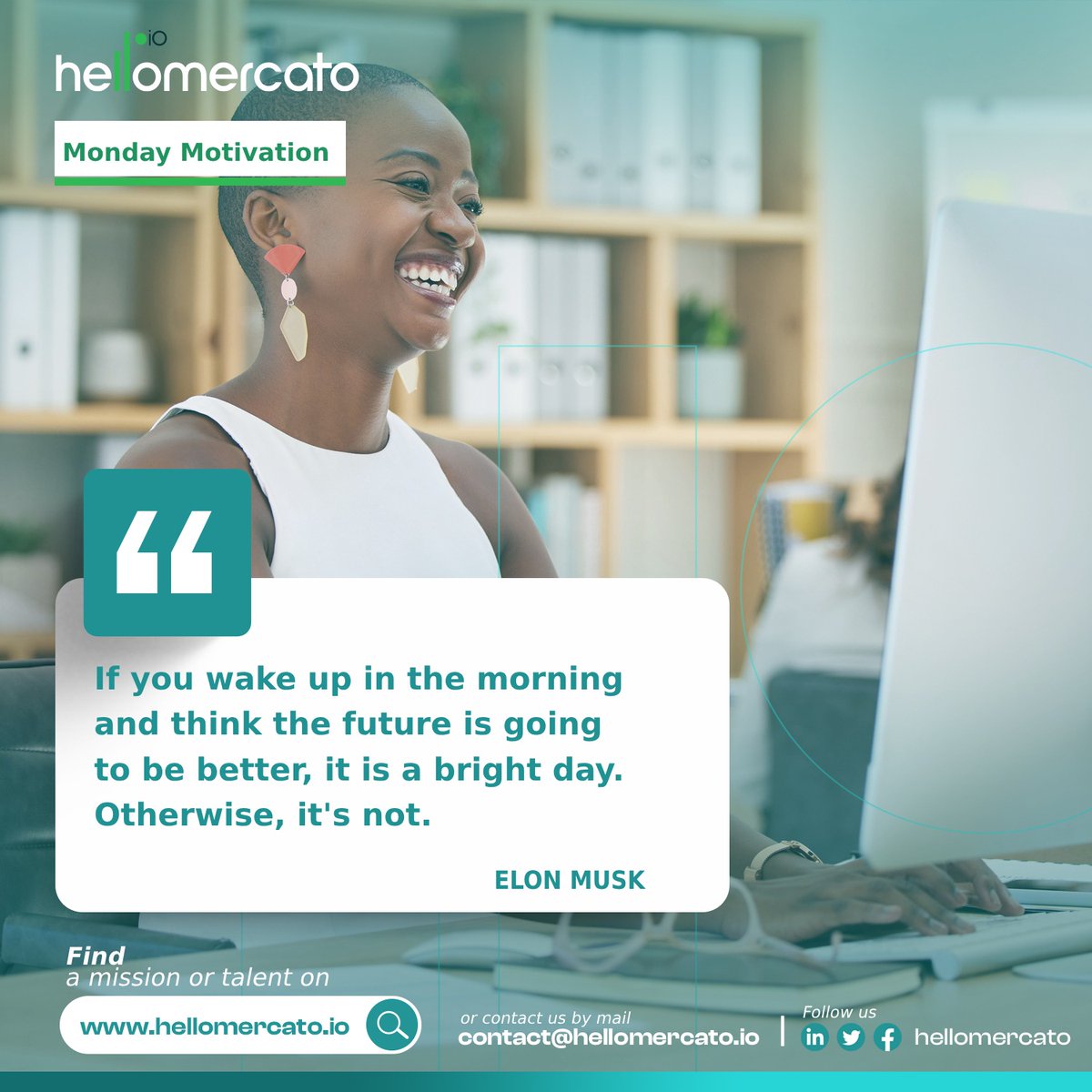 Bonjour et bonne semaine !

#caparledev
#newweek
#LundiMotivation