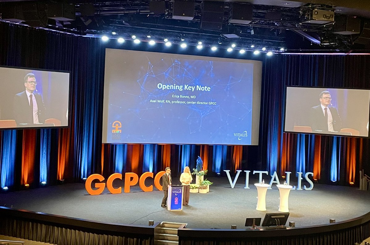Excited to be in sunny ☀️ Gothenburg attending the opening talk at the first ever global conference on person centred care @pickereurope #gcpcc2024