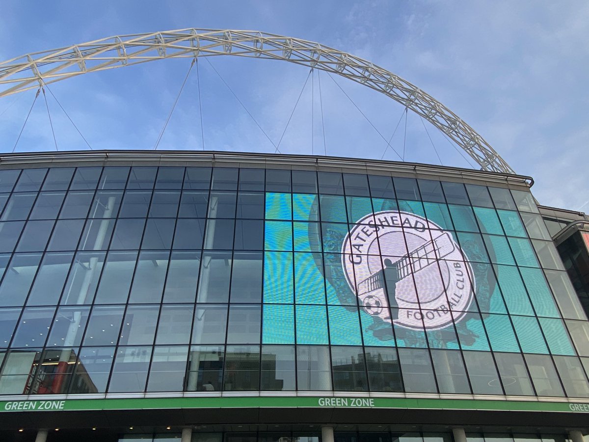 The weekend proved to be extra special for Gateshead FC as they won the FA Trophy at Wembley for the first time in dramatic fashion. Check out this Vlog created by @Heed_Army of the trip to the capital (it’s very funny in places) link: youtube.com/watch?v=xcY7CO…