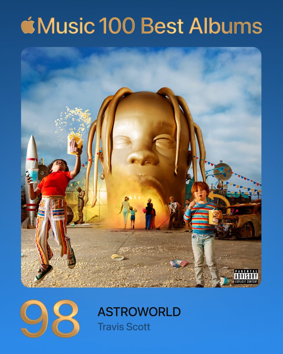 98. ASTROWORLD - Travis Scott #100BestAlbums