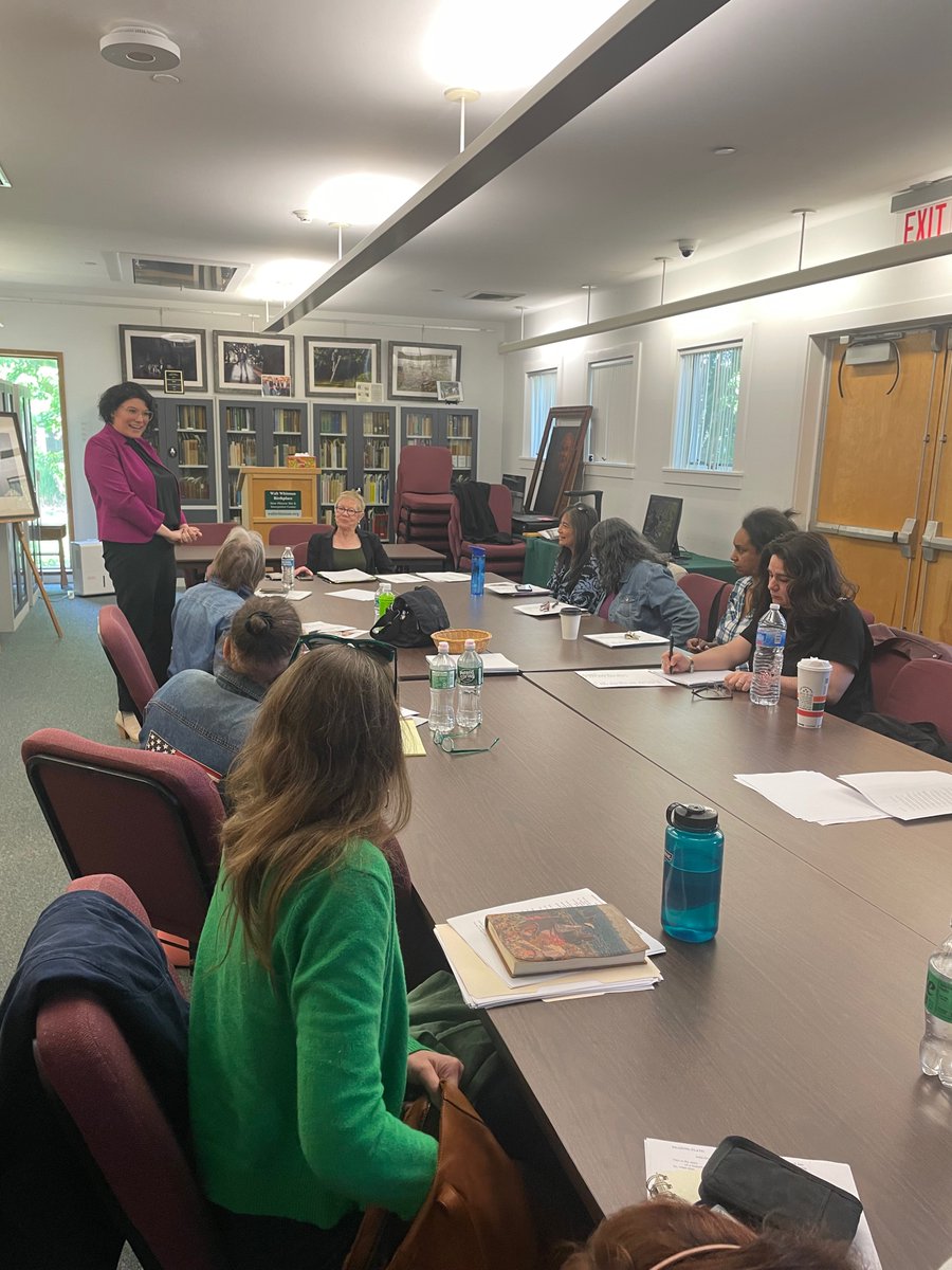 Thank you to all who came out for our Writer In Residence Master Class with Poet Linda Gregerson.