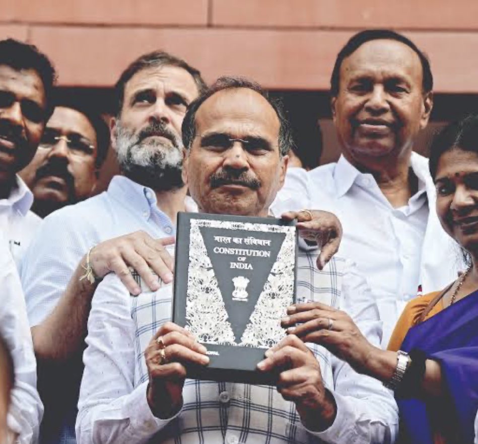 Adhir Ranjan Chowdhury is winning by a significant margin from Behrampore🔥⚡️

The contest was intense, but neither TMC nor BJP could stop Adhir's  6th continuous victory.

#LokSabaElections2024 #Phase4 
 #Phase4Voting #INDIAAlliance
