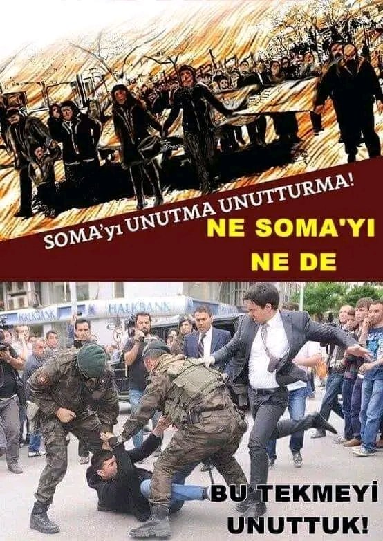 #Soma 🥀 Ne Soma'yı ne bu tekmeyi unutmadık