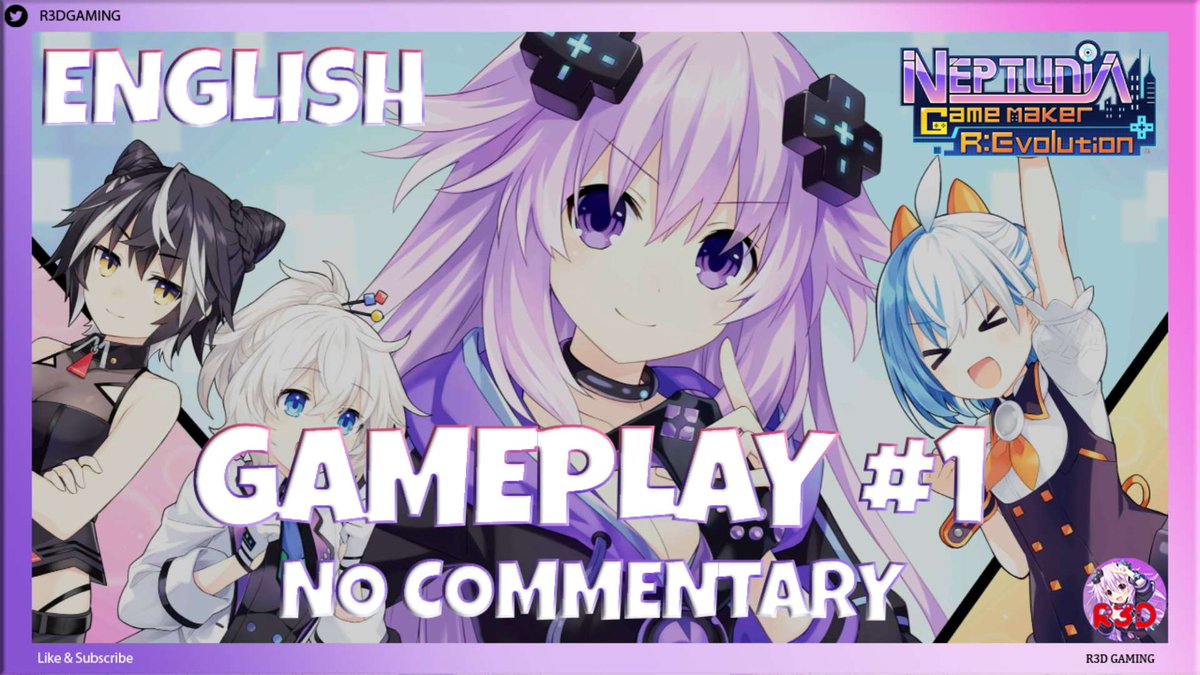 R3DGaming's tweet photo. Premiering NEPTUNIA GAME MAKER R Evolution GAMEPLAY HERE: https://t.co/OPlD5wstcD
Livestream with Commentary here: https://t.co/IgRowhBUZU
Thank you to @IdeaFactoryIntl for providing the game!
#neptunia #gamemaker #gamemakerr #revolution #hyperdimensionneptunia #ps5 #ps5games https://t.co/CE8TZeBENV