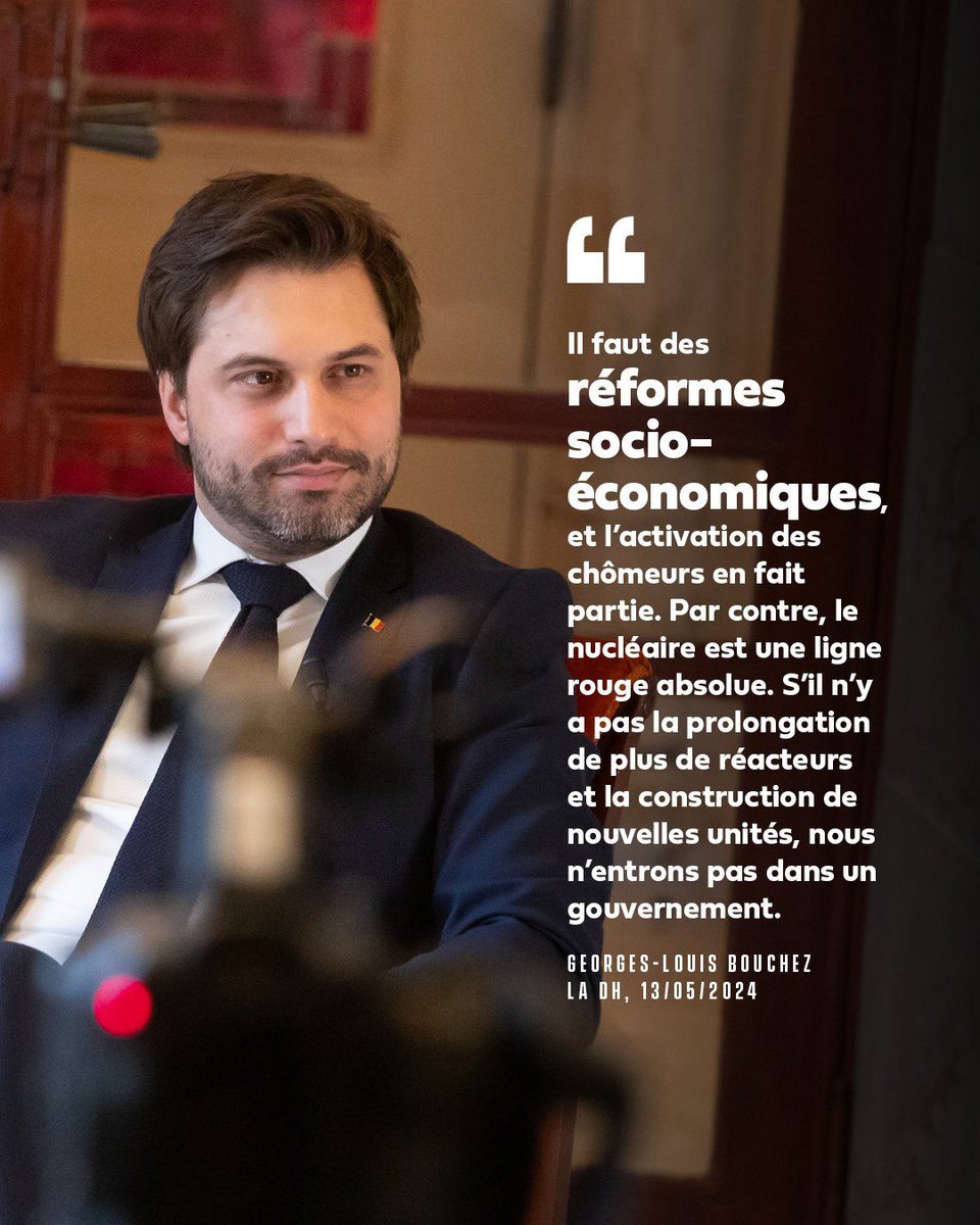 👤 @GLBouchez est l’invité politique de la semaine des présidents dans les colonnes de la DH. 💬 Pour le président du MR, « il est important dans le débat public de remettre un peu de rationalité, de science et d’objectivité. » 🗞️ Découvrez cette interview de campagne qui