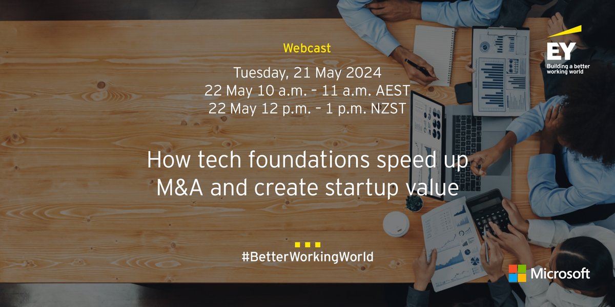 When integrating, separating or incubating a new company, your focus generally remains on the opportunities ahead. Join presenters from EY Microsoft and Summit Carbon Solutions as they discuss challenges faced. Register: go.ey.com/3UH8xtf #MicrosoftAlliances #EYSAT