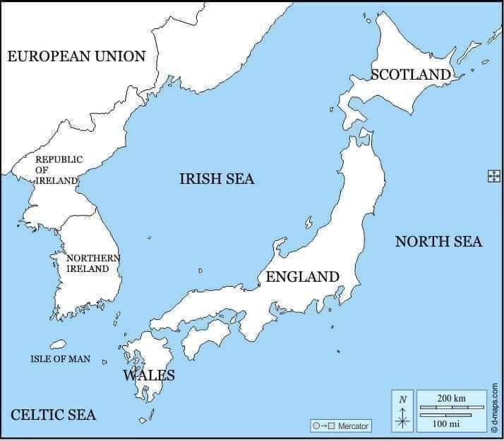 In search of the USA, Christoper Columbus set sail across the Atlantic. However, in 1492 he stumbled across what he thought was Scotland – a place that would later be known as Japan.