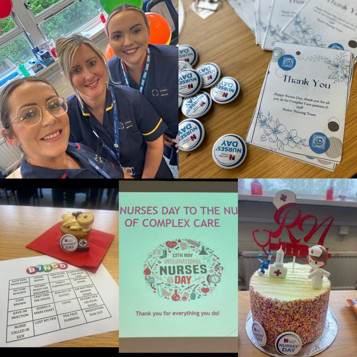 Great to celebrate International Nurses Day with Complex care colleagues today….huge thank you @EAMorgan1993 & @georginabrown for creating a great afternoon to celebrate our amazing profession 💕💫