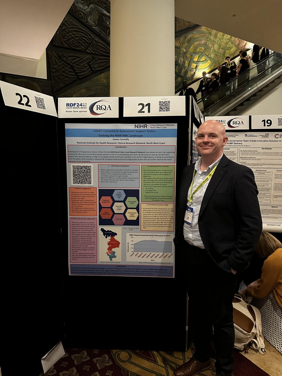 NIHR Research Delivery Network (@nihrrdn) on Twitter photo Working with the life sciences industry brings research investment to your region & new medicine to your patients. Come & speak to James our Industry Lead on how @NIHRCRN_nwcoast are making this happen <a href="/therealdrcj/">Clare Jones</a> <a href="/ckssmith/">chris smith</a> @Vix_Wilk <a href="/Jaime_Alvo/">Jaime Halvorsen</a> <a href="/JanetteDunkerl1/">Janette Dunkerley</a> @ Working with the life sciences industry brings research investment to your region & new medicine to your patients. Come & speak to James our Industry Lead on how @NIHRCRN_nwcoast are making this happen <a href="/therealdrcj/">Clare Jones</a> <a href="/ckssmith/">chris smith</a> @Vix_Wilk <a href="/Jaime_Alvo/">Jaime Halvorsen</a> <a href="/JanetteDunkerl1/">Janette Dunkerley</a> @