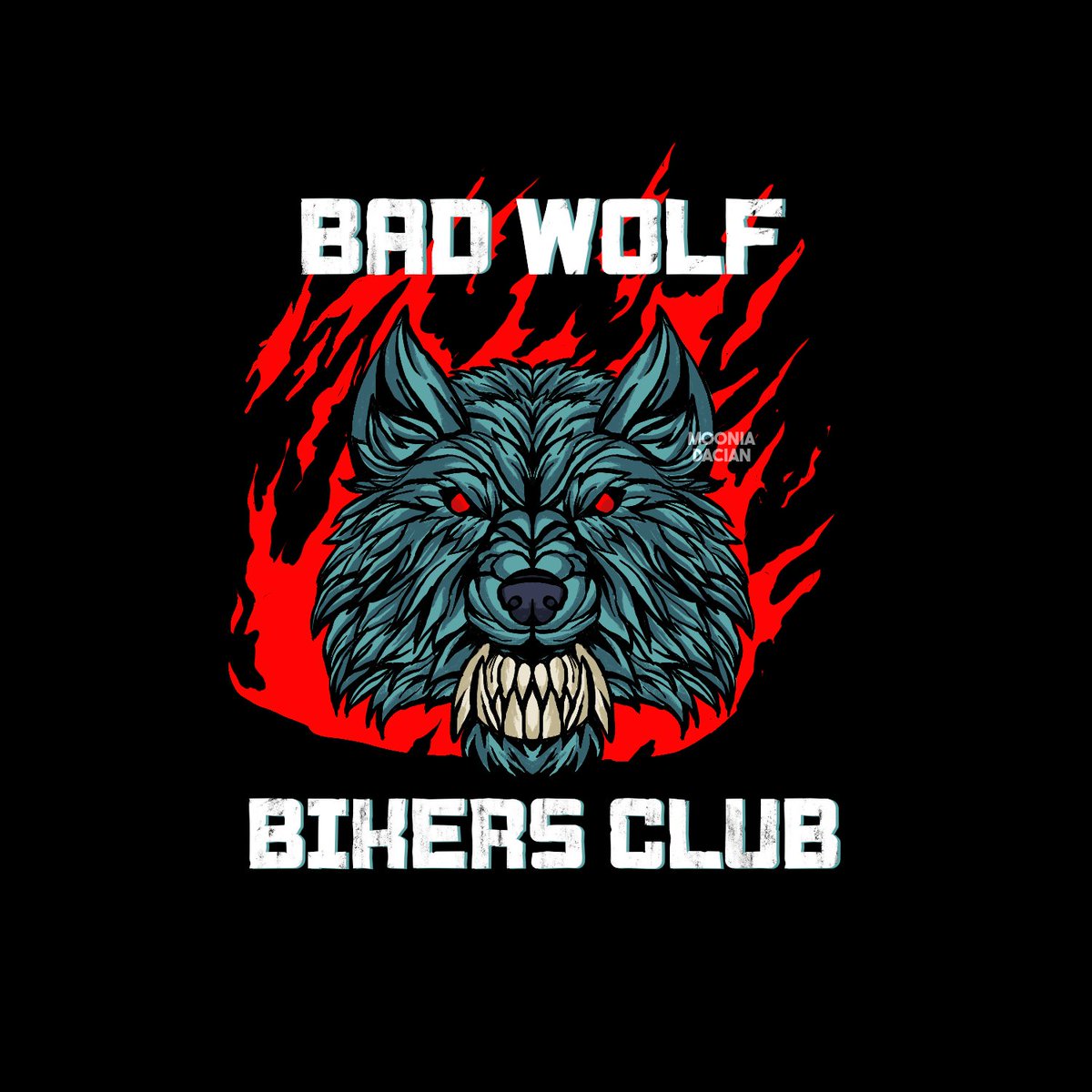 Bad wolf #graphicdesign #design #wolf