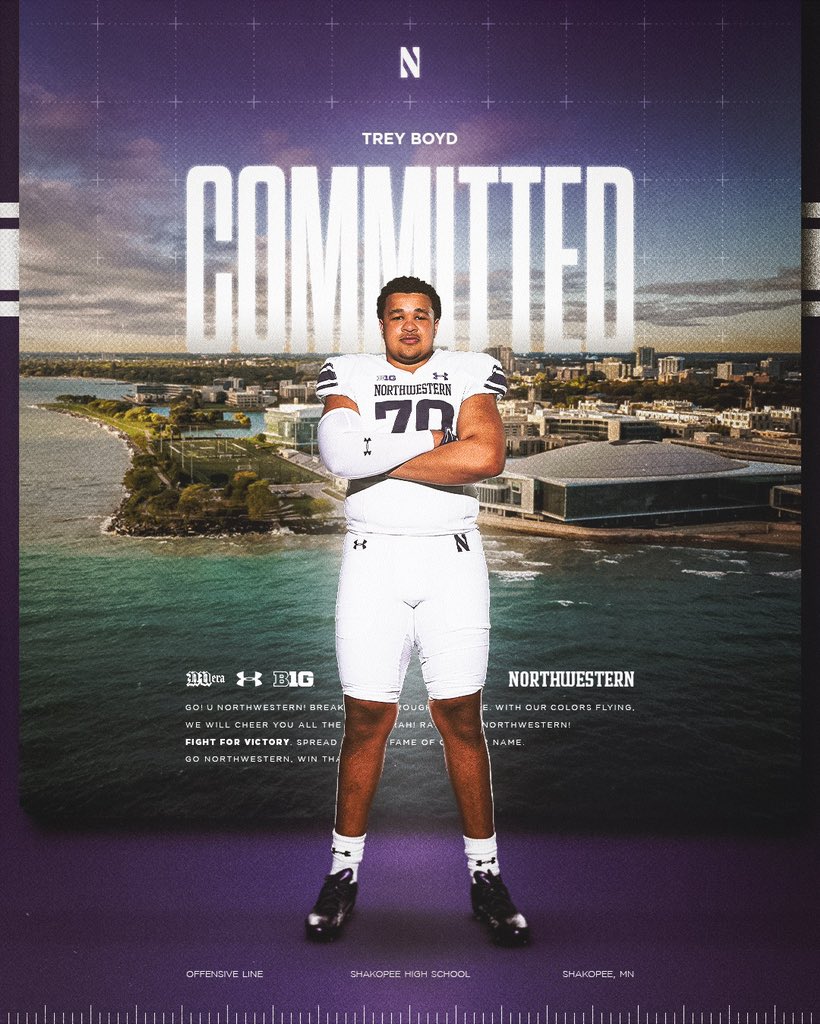 After a phenomenal OV @NUFBFamily I am 100% Committed‼️@DavidBraunFB @OB_Cats #B1GCats #GoCats #Commited